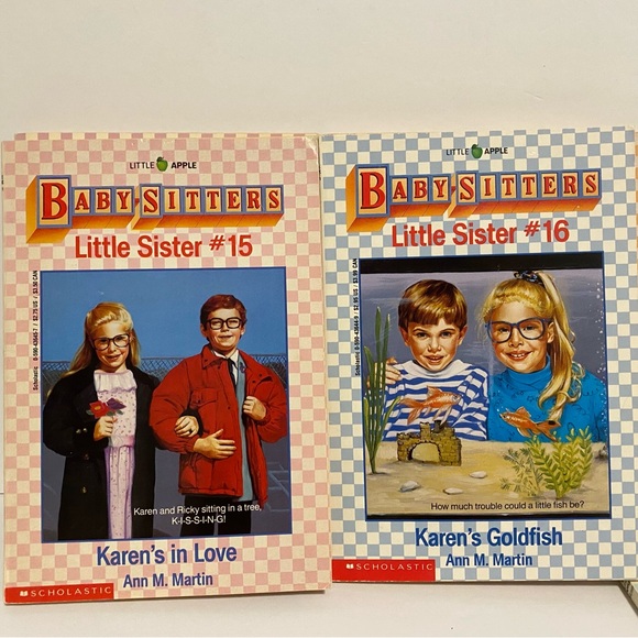 Baby Sitters Little Sister Book Lot 10 12 13 14 15 16 Babysitters Club VTG - Picture 4 of 7